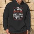It's A Azarias Thing You Wouldn't Understand Azarias Last Name Blood Run Through My Veins Hoodie Lifestyle