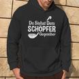 Koch Chefkoch Küchen Chef Du Stehst Dem Schöpfer Text In German Kapuzenpullover Lebensstil