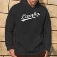 Lambo Distressed Hip Hop Rap Slang Kapuzenpullover Lebensstil