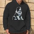 Landseer Dog Kapuzenpullover Lebensstil