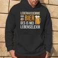 Leberkassmel & Bier Des Is Mei Lebenselexier Leberkas Kapuzenpullover Lebensstil