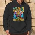 Level 8 Unlockedideo Game 8Th Birthdayideo Game Boys Felpa con cappuccio Estilo de vida