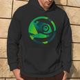 Linux Opensuse Amante Tagline & Logo Open Source Os Felpa con cappuccio Estilo de vida