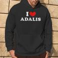 I Love Adalis I Love Adalis Kapuzenpullover Lebensstil