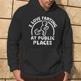 I Love Farting Furz Ich Liebe Furzen Kapuzenpullover Lebensstil