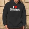 I Love Heart Helsinki Finlandia Felpa con cappuccio Estilo de vida