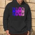 Love Rhythmic Gymnast Rosaiola Blu Felpa con cappuccio Estilo de vida