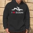 I Love Sushi- Per Uomo E Donna Felpa con cappuccio Estilo de vida