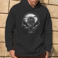 Lupo Animale Luna Disegno Animale Lupo Felpa con cappuccio Estilo de vida