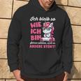 Lustig Ich Bleib So Wie Ich Bin Spruch Confident Kapuzenpullover Lebensstil