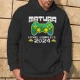 Matura 2024 Level Complete Maturanten Gamer Kapuzenpullover Lebensstil