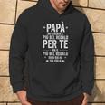 Migliore Papa Da Figlia Fratelli Divertente Papa Felpa con cappuccio Estilo de vida