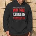 Mir Egal Ich Bleibe Freiburg Fan Football Fan Kapuzenpullover Lebensstil