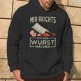 Mir Reichts Ich Geh Wurst Machen Butcher Fleischer Kapuzenpullover Lebensstil