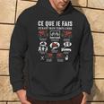 Moto Gp Courses Ce Que Je Fais Moto Gp Motard Humour Sweat à capuche Lifestyle