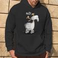 Nö Ziege Hat Keinen Bock I Goat Statement Fun S Kapuzenpullover Lebensstil