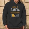 Non E' Pancia Ma Distanziamento Sociale Felpa con cappuccio Estilo de vida