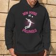 Non Posso Ho Pallavolo Bambina Donna Felpa con cappuccio Estilo de vida