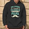 Non Servono I Capelli Per Essere Un Super Papà Felpa con cappuccio Estilo de vida