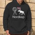 Nord Capo Norvegia Bandiera Alce Felpa con cappuccio Estilo de vida