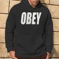 Obey Conformità I Comply Felpa con cappuccio Estilo de vida