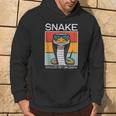 Occhiali Da Sole Retrò Snake Coolest Pet On Earth Felpa con cappuccio Estilo de vida