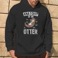 Otter Anatomy Of An Otter Cute Otter Lover Kapuzenpullover Lebensstil