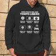 Pallavoloolley Divertente Donna Uomo Regalo Tempo Libero Felpa con cappuccio Estilo de vida