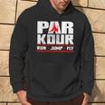 Parkour Run Jump Fly Felpa con cappuccio Estilo de vida