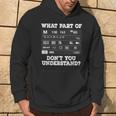 What Part Of Photography Don't You Understand Photographer Felpa con cappuccio Estilo de vida