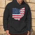 Patriotic American Flag Ohio State 4Th Of July Hoodie Lifestyle