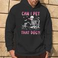 Can I Pet That Dog Skeleton Dog Lover Halloween Hoodie Lifestyle