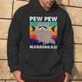 Pew Pew Madafakas Crazy Mapache Gun Regalos Divertidos Sudadera Estilo de vida