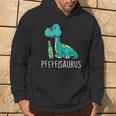 Pfeffisaurus Dino Peppermint Liqueur Running Party S Kapuzenpullover Lebensstil