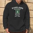 Pineland University Con Graficaintage Felpa con cappuccio Estilo de vida