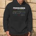 Programmatore Coder Codice Codifica Mago Computer Regalo Felpa con cappuccio Estilo de vida
