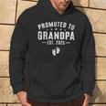 Promoted To Grandpa 2025 Soon To Be Grandfather New Grandpa Hoodie Lifestyle