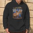 Racing With Passion Speedway Flat Track Motociclismo Racing Felpa con cappuccio Estilo de vida