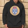 Re Righello Skull Crown Felpa con cappuccio Estilo de vida