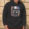 Redneck Raccoon Mullet White Trash Party Attire 4Th July Hoodie Lifestyle