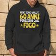 Regalo Divertente Compleanno Nati 1961 Sessanta 60 Anni Uomo Felpa con cappuccio Estilo de vida