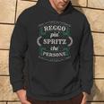 Reggo Più Spritz Che Persone Frasi Divertenti Spritz Felpa con cappuccio Estilo de vida