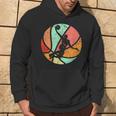 Retro Basketball Player Dunk Silhouette Kapuzenpullover Lebensstil