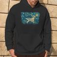 Retro Stileintage Inglese Setter Felpa con cappuccio Estilo de vida