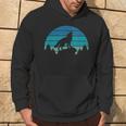 Retro Wolf Wildlife Wolves Animal S Kapuzenpullover Lebensstil