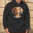 Ritratto Di Cane Bassotto Felpa con cappuccio Estilo de vida