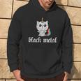 Satana Occulto Ateo In Metallo Nero Baphomet Catintage Felpa con cappuccio Estilo de vida