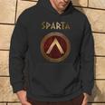 Scudo Spartan Lacedaemonian Lambda Antico Simbolo Di Felpa con cappuccio Estilo de vida