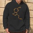 Serotonin Chemische Strukturen Chemie Kapuzenpullover Lebensstil