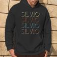 Silvio Nome My Custom Named Felpa con cappuccio Estilo de vida